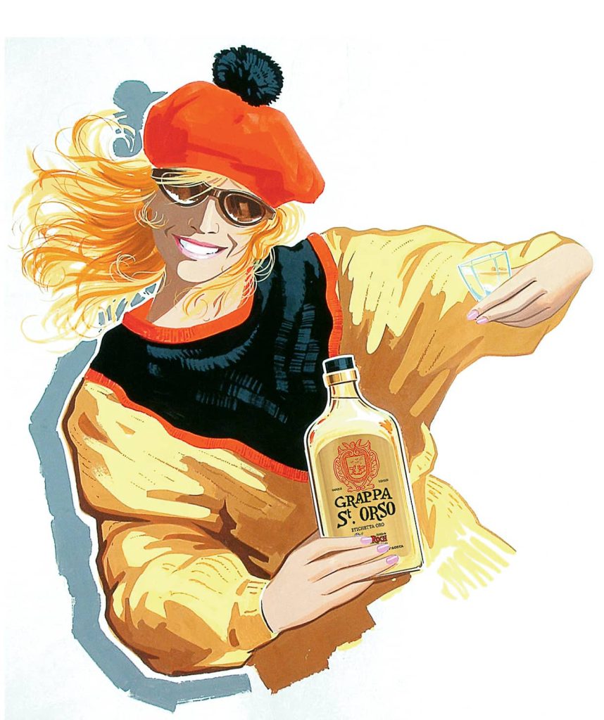 Grappa St Orso Locandina - Distillerie St Roch Levi Ottoz