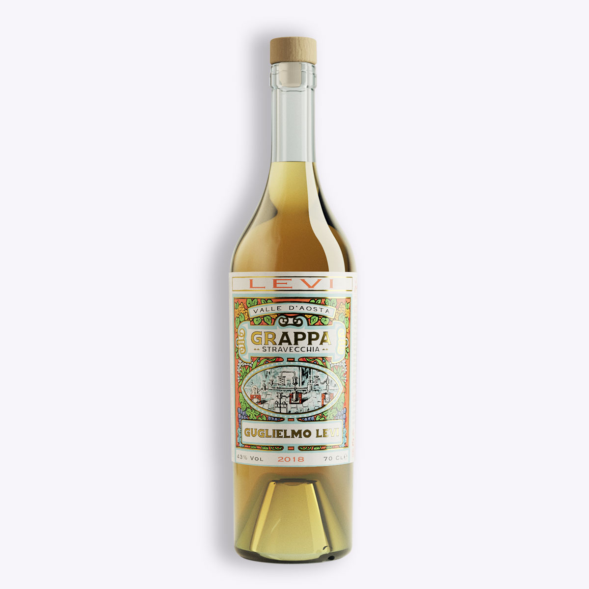 Grappa Stravecchia Levi - Distillerie St Roch Levi Ottoz