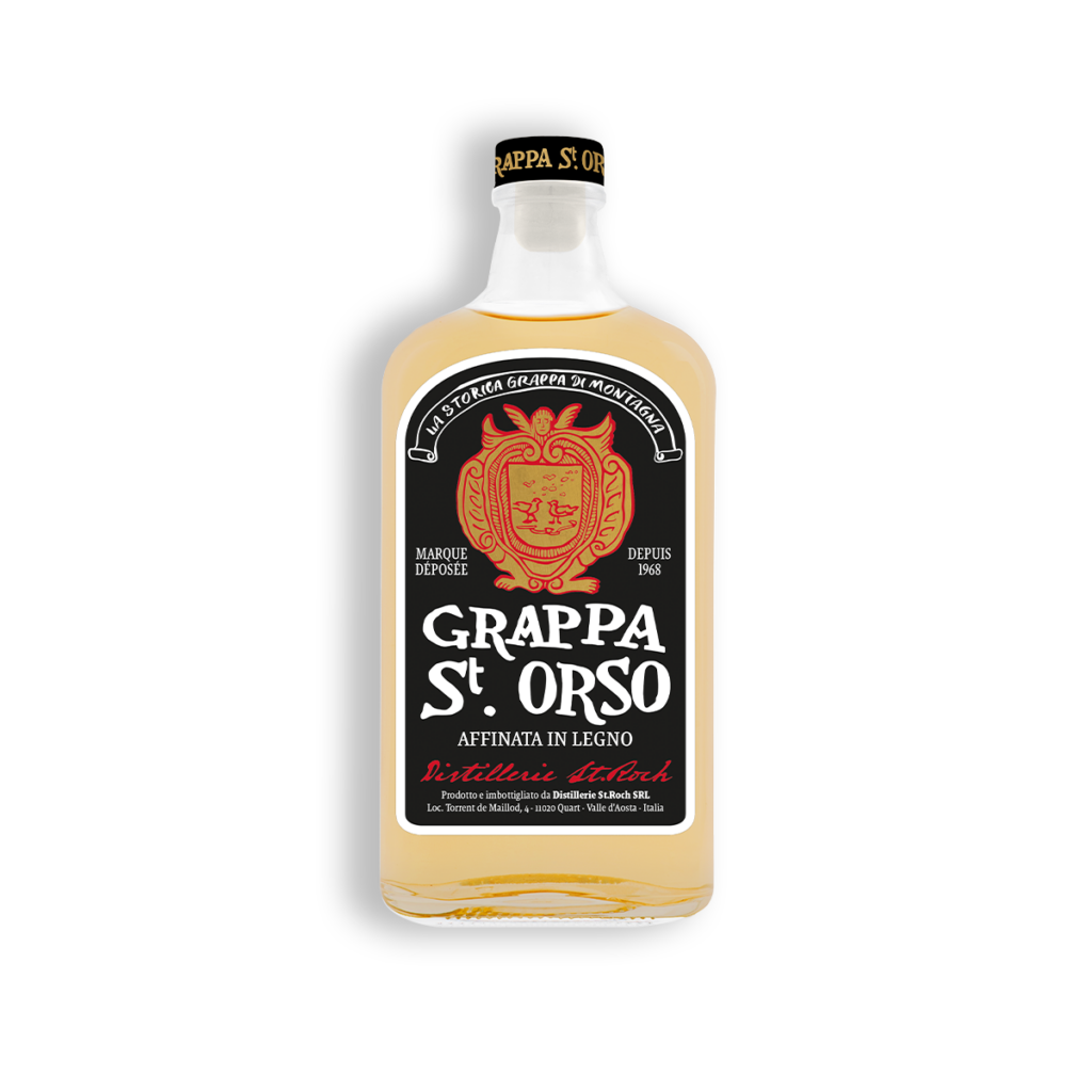 Grappa St. Orso Nera St. Roch - Distillerie Valle d'Aosta